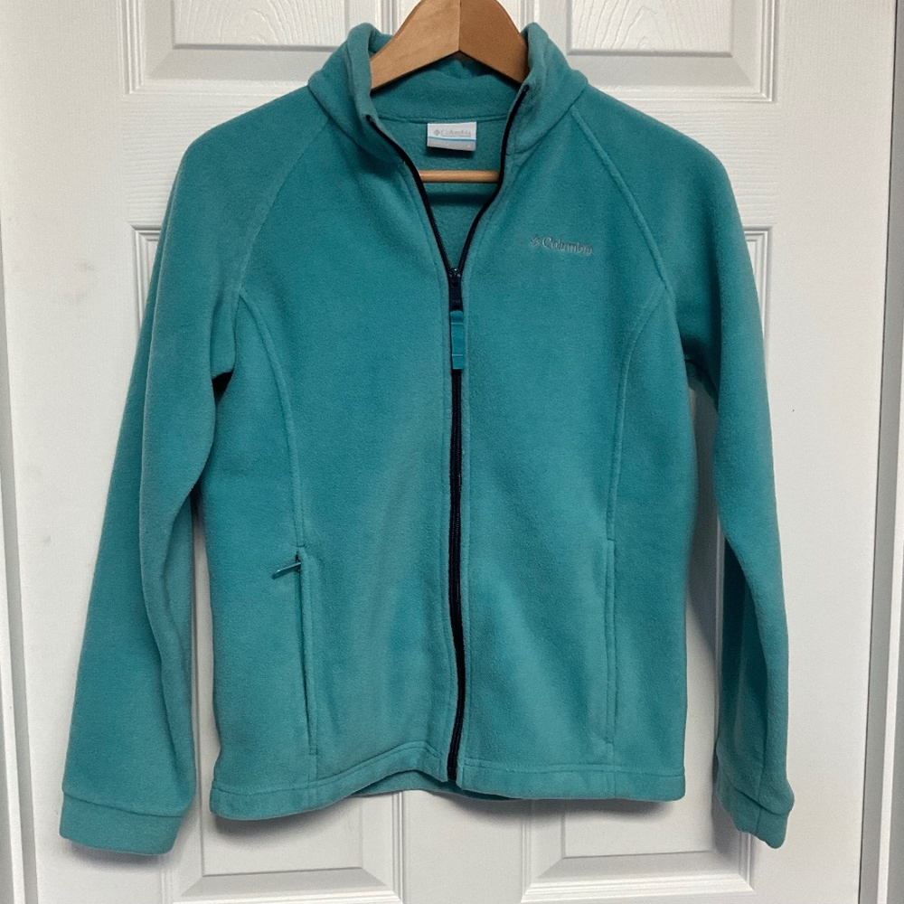 Columbia Zip Front Fleece in Girls’ L or Women’s S